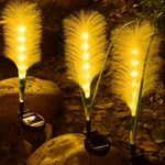 Elegante Solar-Faserlichter für Ihren Garten