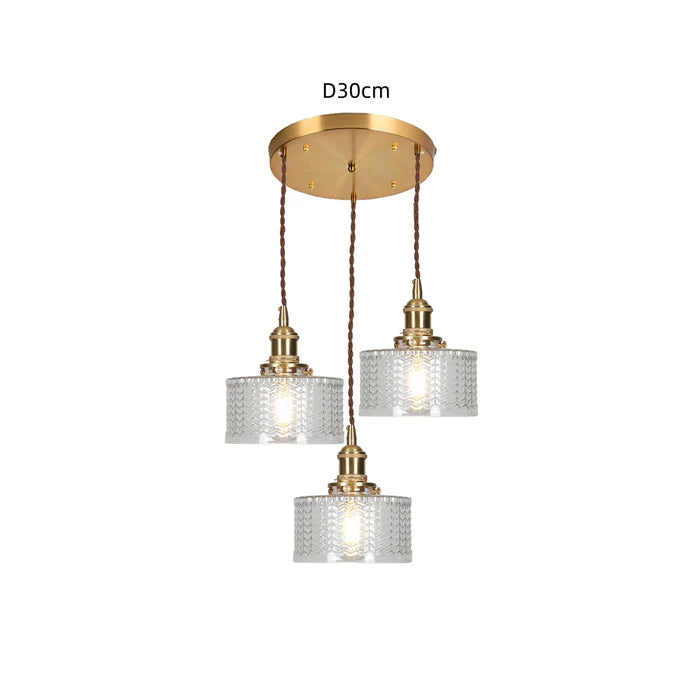 Stilvolle Kristallpendelleuchte – Luminara