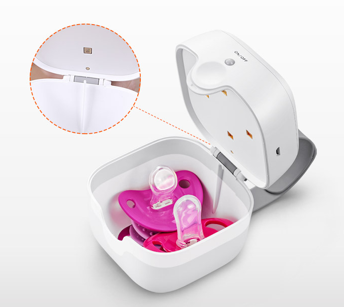 Tragbarer Sterilisator für Schnuller – Hygienische Desinfektion für Babys