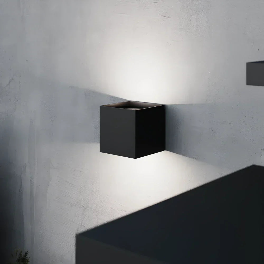 Wandwürfelleuchte für Architekturdesign