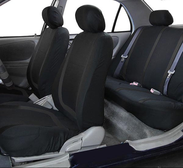 Komfort Sitzbezüge Set für Autos – 9-teilig, Universell, Atmungsaktiv & Waschbar