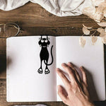Elegantes Katzen-Lesezeichen für müheloses Lesen