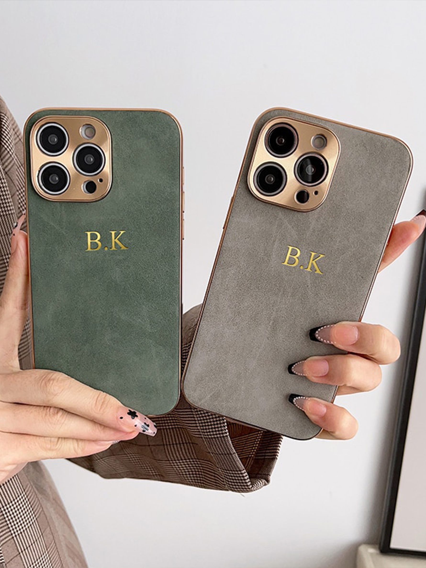 Luxuriöse Schutzhülle für iPhones aus feinstem Leder | Luminex