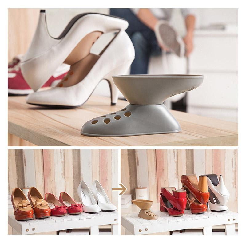 Kreativer Schuhregal zur Aufbewahrung