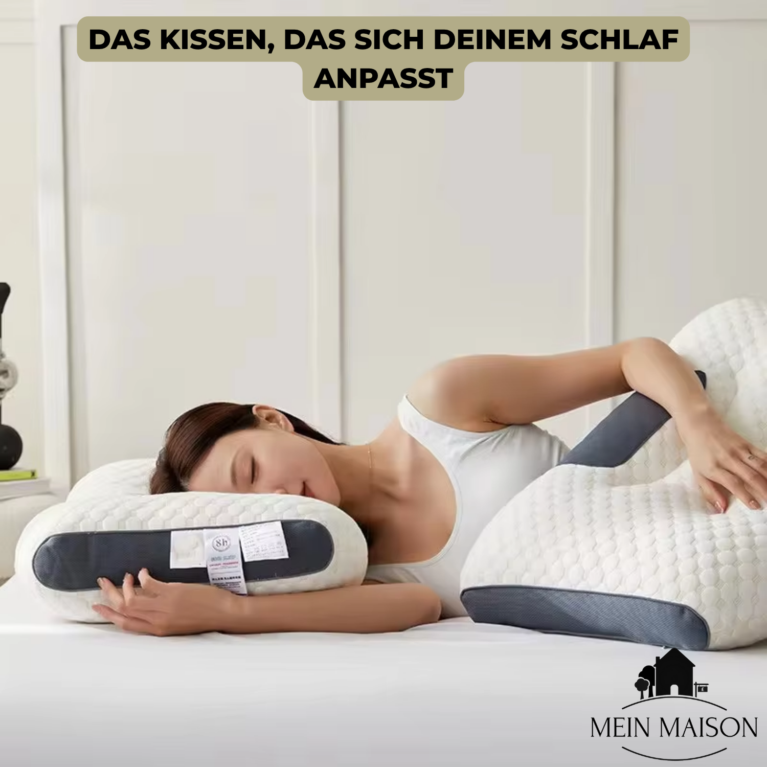 Ergonomic Memory Foam Neck Pillow for Optimal Sleep