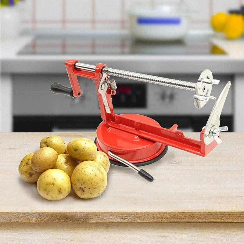 FruchtMeister | 3-in-1 Edelstahl Schälmaschine