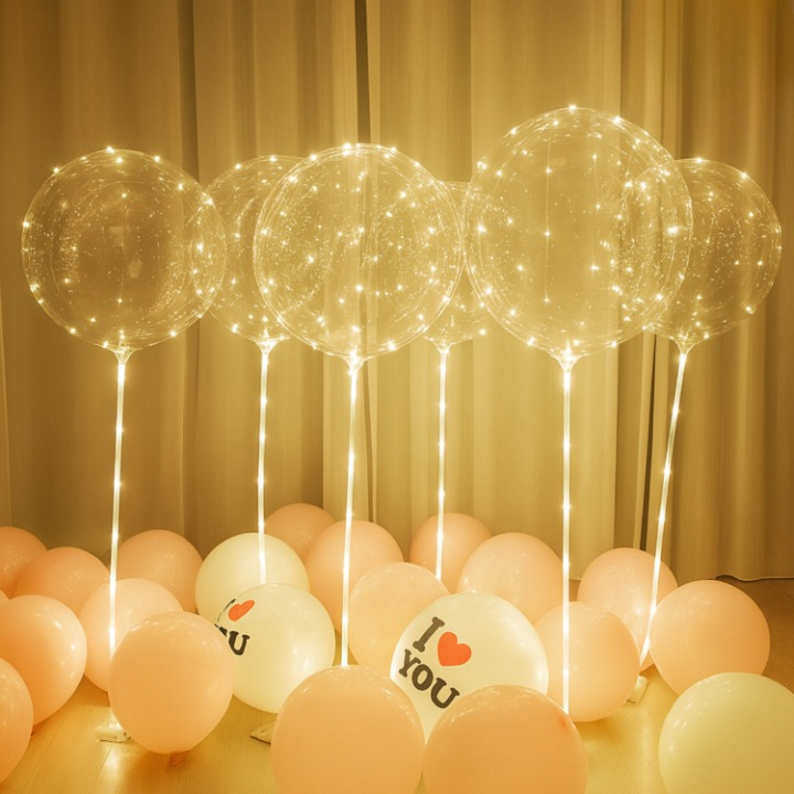 Leuchtende Ballons - 10er Set für stimmungsvolle Anlässe