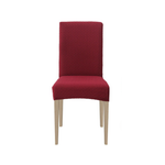 Elegant chair covers made of high-quality stretch material for dining rooms