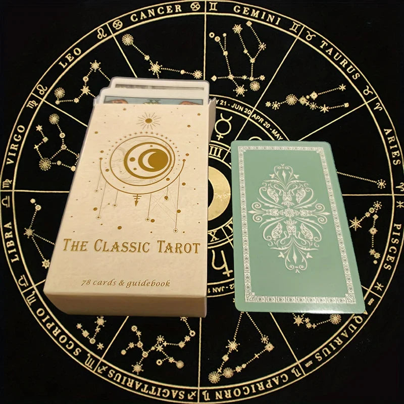Tarotkarten-Set mit 78 traditionellen Karten