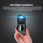 Compact HD Dashcam with 360° Swivel Function