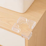 Transparente Eckenschützer für Möbel – Baby Sicherheits Herzform