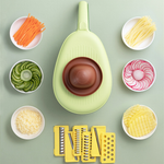 Gemüse Schneidegerät in Avocado-Form