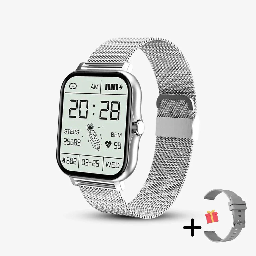 Elegante Damen Smartwatch - Gesundheitsmonitoring und Stil vereint