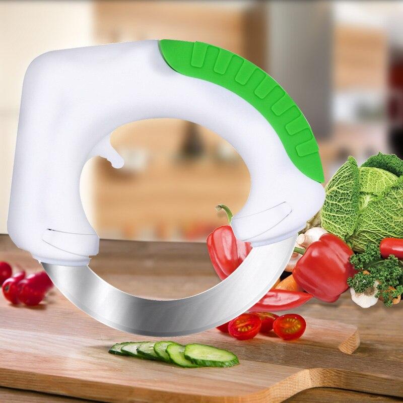 Küchenmesser mit Rollen