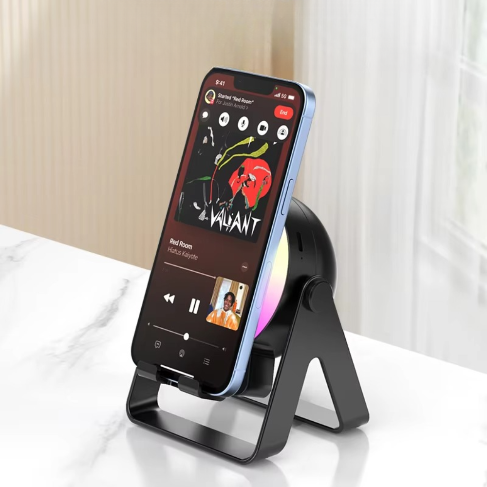 Kabelloser Bluetooth-Lautsprecher mit sanfter Stimmungsbeleuchtung