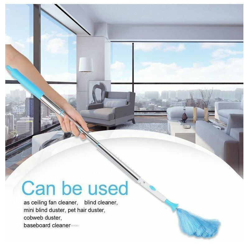 Flexibler elektrischer Staubwischer mit 360° Drehfunktion