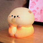 Playful Night Lamp for Children – Rechargeable Silicone Lamp with Colour Change