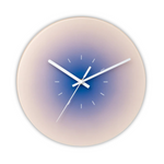 Stilvolle Wanduhr aus Glas – 30 cm Durchmesser