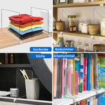 Acrylregaltrenner für eine perfekte Kleiderordnung