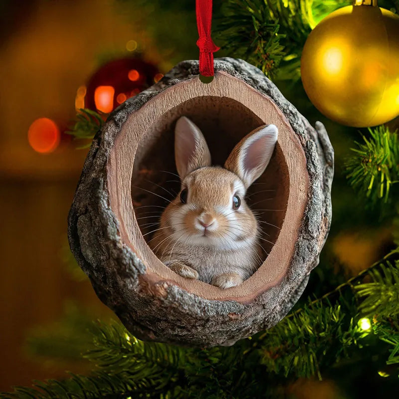 Frohe Weihnachten | Acrylanhänger für festliche Dekoration