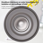 Isolierte Edelstahl-Trinkflasche | AquaPro