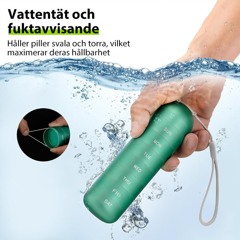Reiseauflösung | 7-Tage Pillenorganizer für unterwegs