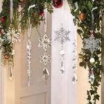 Kristall Weihnachtsdekoration in Schneeflockenform