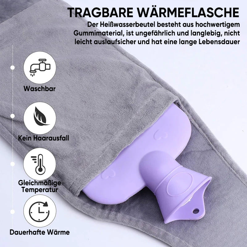 Plüsch-Wärmflaschen-Gürtel zur Schmerzlinderung