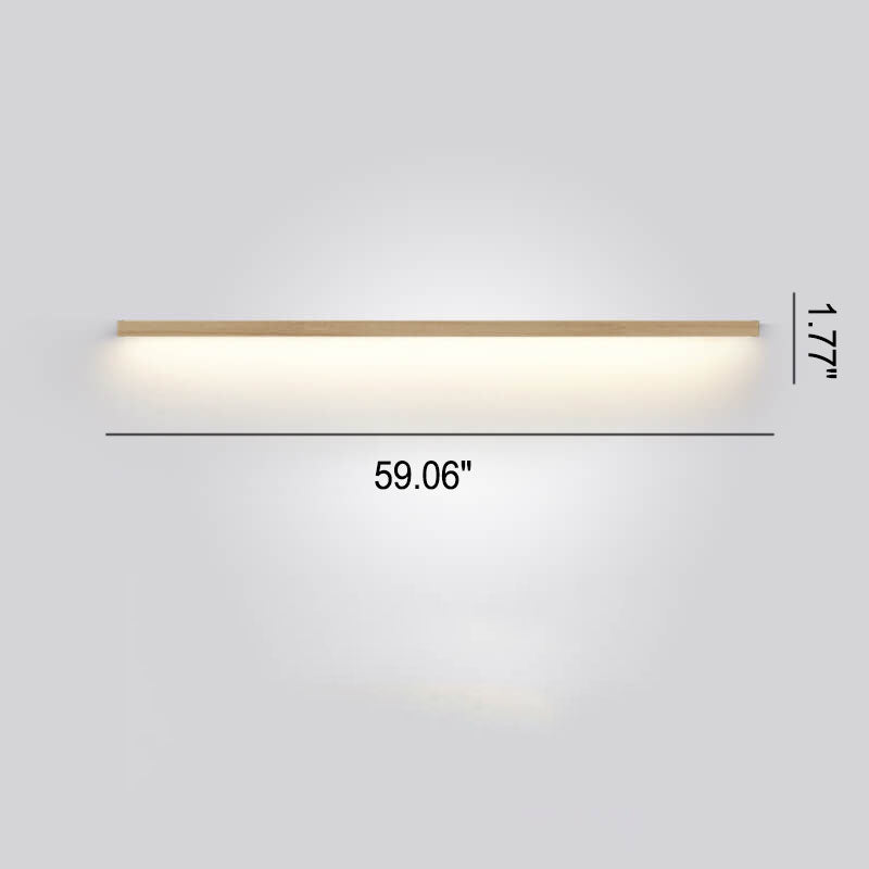 Lumosia | Elegante LED-Wandlampe aus Massivholz | Stilvolle Akzentbeleuchtung