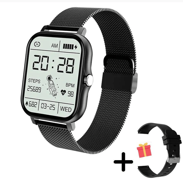Elegante Damen-Smartwatch mit Gesundheitsüberwachung