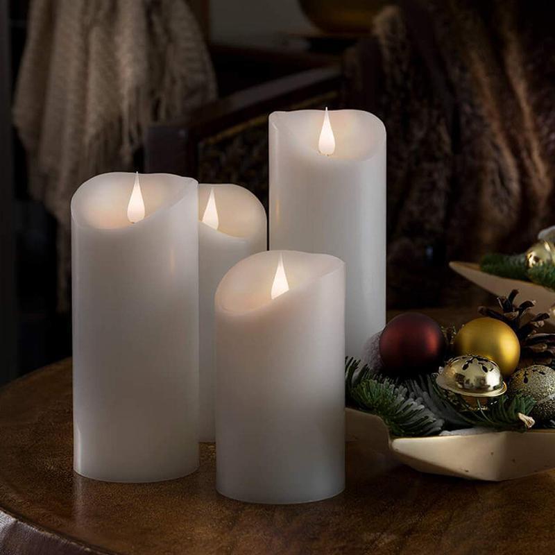 Elegante LED Dekokerze für jeden Anlass