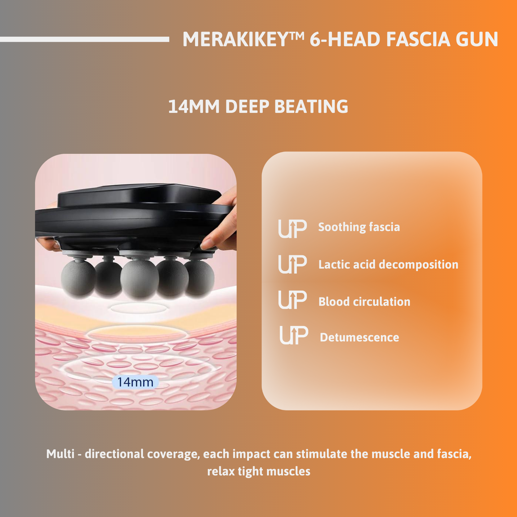 RelaxMax Pro | 6-Head High-Frequency Massager for Relaxation