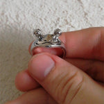 Froschring für Alle: Vintage Unisex Schmuckstück