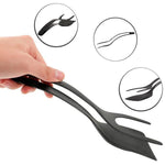 2-in-1 Zangen mit Griff und elastischer Spachtel