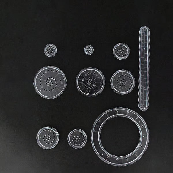Precision Drawing Ruler Set for Creative Minds