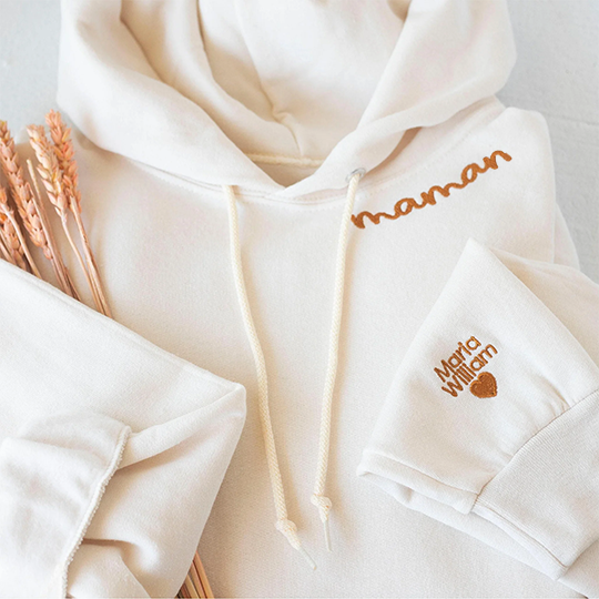 Mutter Sweatshirt mit liebevollem Motiv