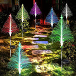 Lichtgarten Solarset – 3 Solarbetriebene LED Gartenlichter mit Farbwechsel