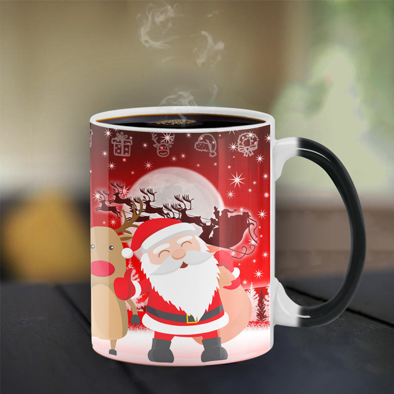 Farbwechselnder Thermobecher für Weihnachten