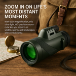 AussichtsGenie | 600x Kompaktes Teleskop mit Ultra-Zoom | Leicht, HD-Optik und Ideal für Outdoor-Aktivitäten