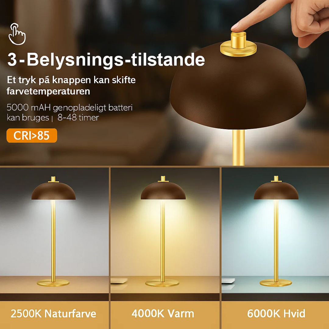 Modern Touch Lamp for Cordless Ambiance