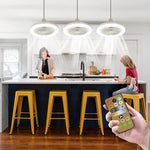 Deckenventilator mit integrierter Beleuchtung - LumiBreeze