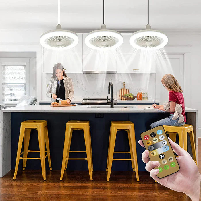 Deckenventilator mit integrierter Beleuchtung - LumiBreeze