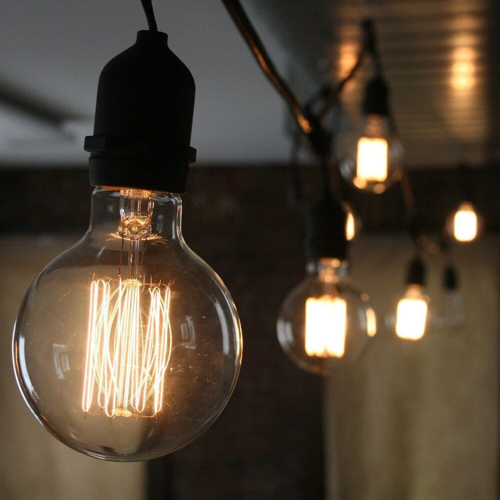 Dekorative Vintage LED-Filamentlampen im Antikstil für Häuser