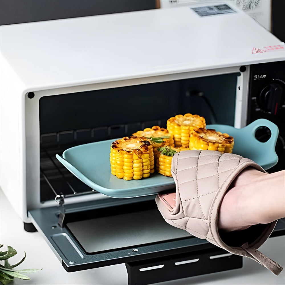 Hitzebeständige Küchenhandschuhe mit Silikonpolsterung