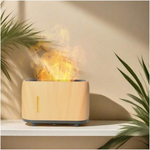 Stylish aroma diffuser with humidifier for relaxing moments