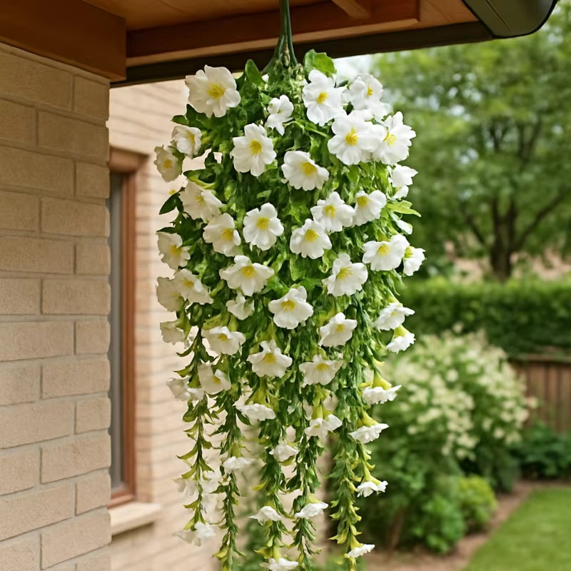 Künstlicher Blumenstrauß für Balkon und Garten – Pflegeleichte Dekoration