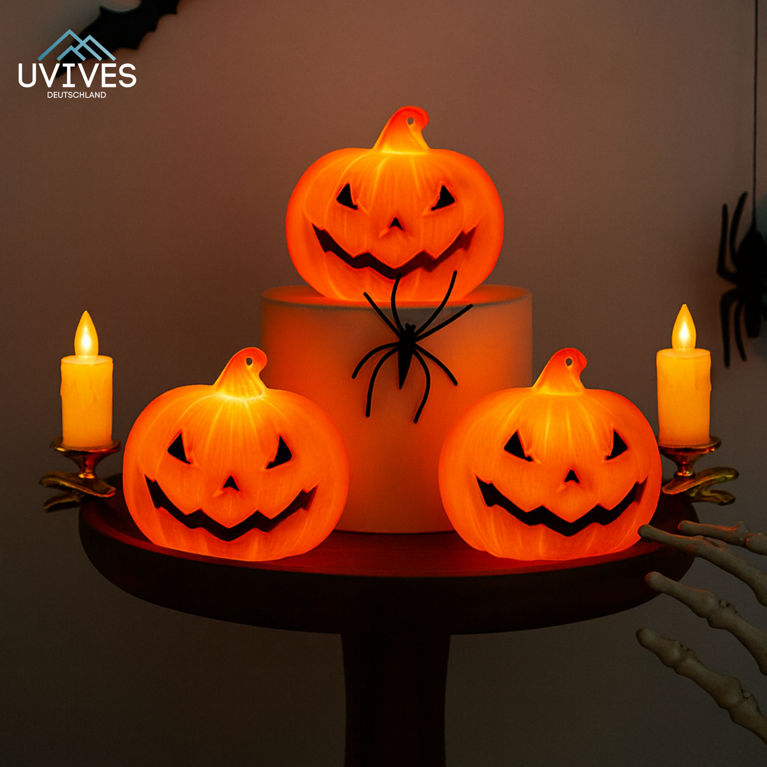 Safe LED Clip-On Candles for Atmospheric Moments