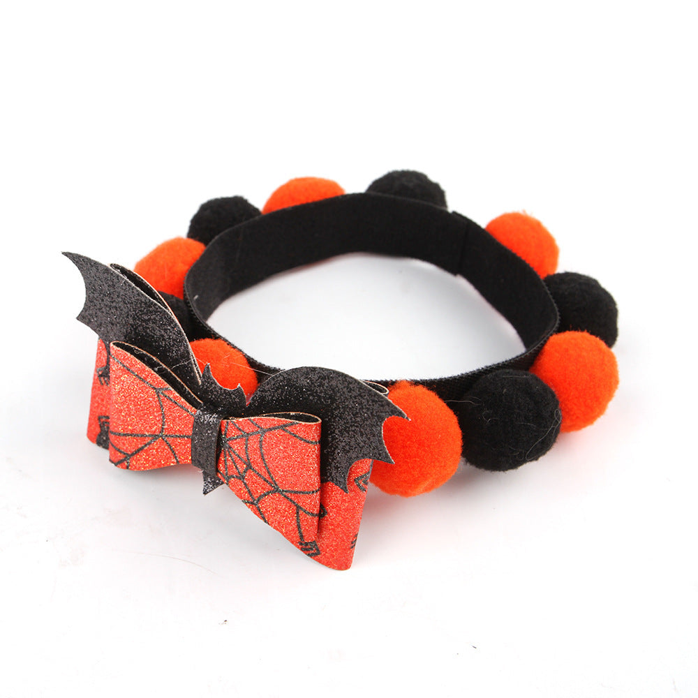 Frohes Halloween-Halsband für Haustiere – Verstellbar für Hunde und Katzen