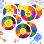 Set mit Fingerfarben für Kinder