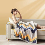 Flannel Comfort Blanket | Extra Thick, Soft, and Cuddly | All-Season Blanket